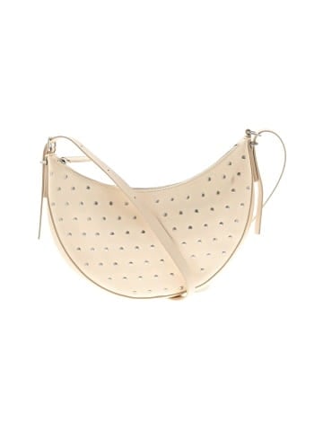 Madewell The Essential Convertible Top Handle Crossbody Mini Bag in Studded Leather (view 1)