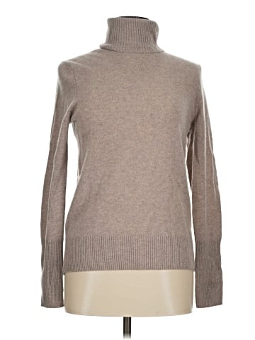 Aqua Cashmere Pullover Sweater (view 1)
