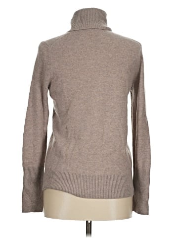 Aqua Cashmere Pullover Sweater (view 2)