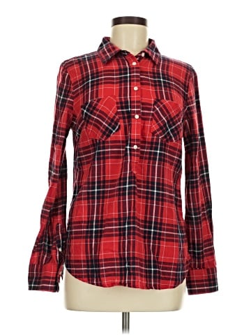 Merona Long Sleeve Button-Down Shirt (view 1)