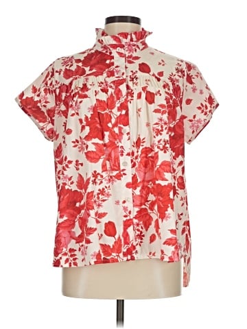 Sofia Collections Short Sleeve Blouse (view 1)