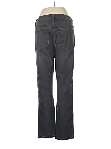 Madewell High-Rise Slim Straight Jeans in Richgrove Wash (view 2)