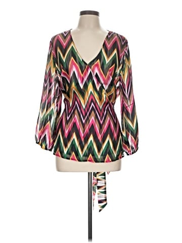 INC International Concepts 3/4 Sleeve Blouse (view 1)