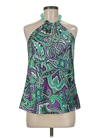 INC International Concepts Sleeveless Silk Top (view 1)