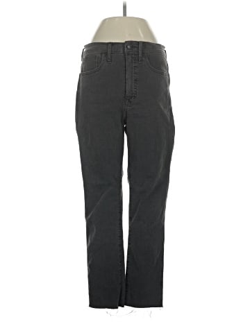 Madewell Stovepipe Jeans in Banberry Wash: Raw-Hem Edition (view 1)
