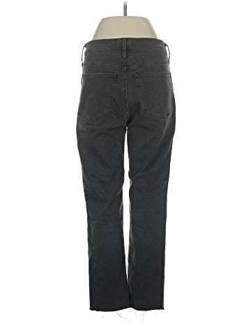 Madewell Stovepipe Jeans in Banberry Wash: Raw-Hem Edition (view 2)