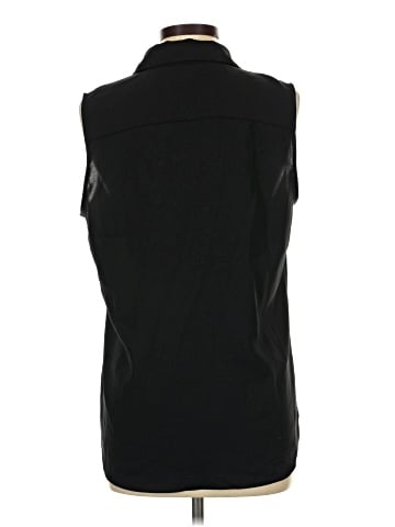 Ann Taylor Sleeveless Button-Down Shirt (view 2)