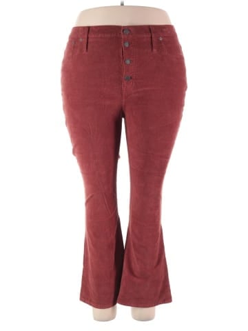 Madewell Cali Demi-Boot Jeans in Corduroy: Button-Front Edition (view 1)