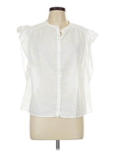 Old Navy Sleeveless Button-Down Shirt (view 1)