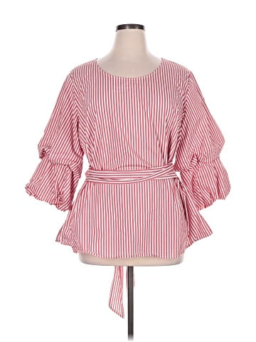 INC International Concepts 3/4 Sleeve Blouse (view 1)