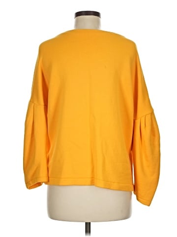 Zara W&B Collection 3/4 Sleeve Top (view 2)