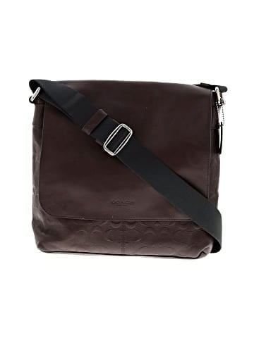 Coach Leather Messenger (view 1)