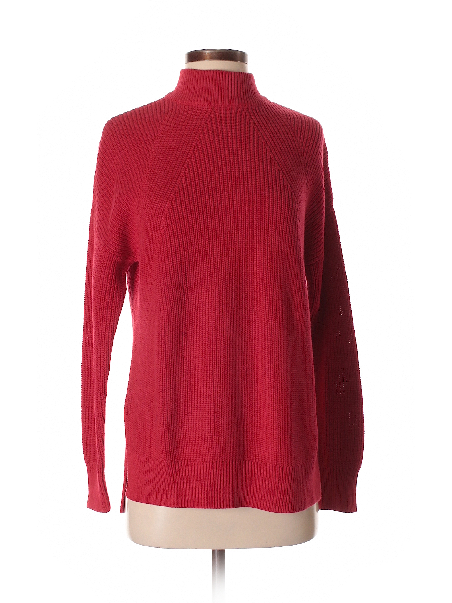 Divided by H&M Solid Red Turtleneck Sweater Size S - 70% off | thredUP