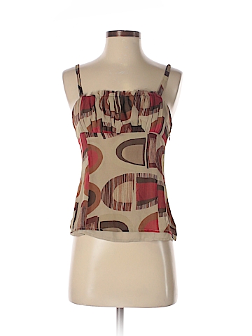 Kenneth Cole Reaction Sleeveless Silk Top - front