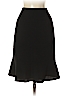 Ann Taylor 100% Polyester Black Casual Skirt Size 2 (Petite) - photo 2